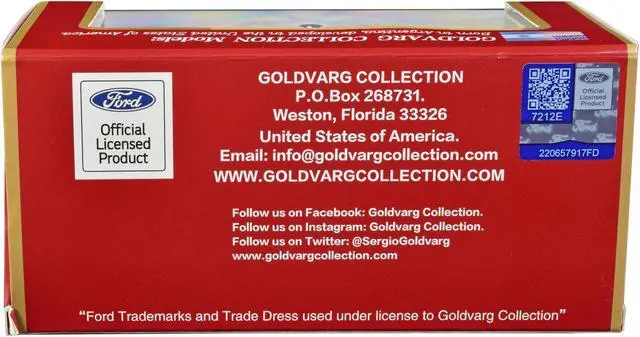 Alt view image 2 of 4 - 1965 Ford F-100 Stepside Pickup Truck Rusted "For Sale" Limited Edition to 220 pieces 1/43 Model Car by Goldvarg Collection