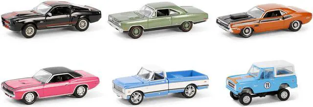Alt view image 2 of 3 - Barrett Jackson "Scottsdale Edition" Set of 6 Cars Series 14 1/64 Diecast Model Cars by Greenlight