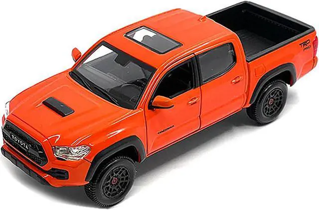 Alt view image 2 of 3 - 2023 Toyota Tacoma TRD PRO Truck Solar Octane Orange with Sunroof "Special Edition" Series 1/27 Diecast Model Car by Maisto