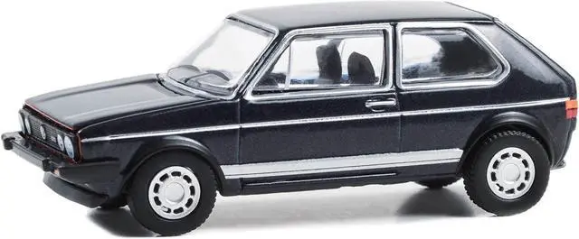Alt view image 2 of 3 - 1983 Volkswagen Golf GTi Helios Blue Metallic "Club Vee-Dub" Series 18 1/64 Diecast Model Car by Greenlight