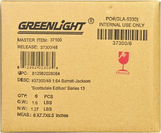 Alt view image 3 of 3 - Barrett Jackson "Scottsdale Edition" Set of 6 Cars Series 13 1/64 Diecast Model Cars by Greenlight