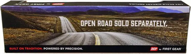 Alt view image 2 of 3 - Western Star 4900 with 36" Vintage Sleeper & Brenner Chemical Trailer Olive and Dark Green 1/64 Die Cast Model by DCP/First Gear