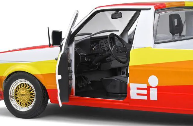 Alt view image 3 of 6 - 1982 Volkswagen Caddy MK 1 Pickup Truck "Kamei Tribute" 1/18 Diecast Model Car by Solido