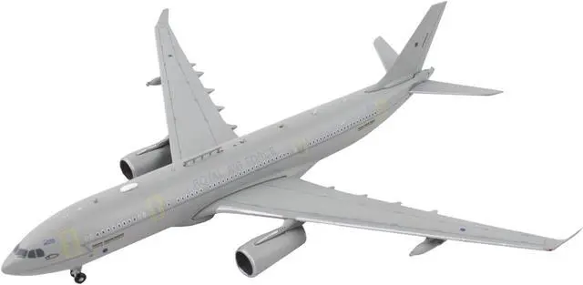 Alt view image 2 of 5 - Airbus A330 MRTT Tanker Aircraft "Royal Air Force" Gray "Gemini Macs" Series 1/400 Diecast Model Airplane by GeminiJets