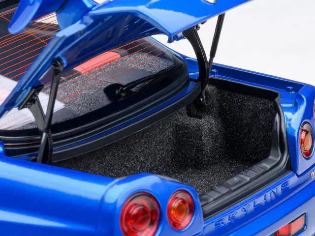 Alt view image 6 of 6 - Nissan Skyline GT-R R34 Nismo Z-TUNE RHD (Right Hand Drive) Bayside Blue 1/18 Model Car by Autoart