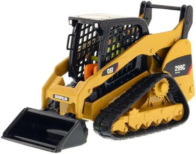 Alt view image 4 of 6 - CAT Caterpillar 299C Compact Track Loader w/Work Tools & Operator "Core Classics" Series 1/32 Diecast Model by Diecast Masters