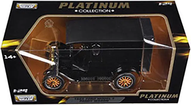 Alt view image 3 of 3 - 1925 Ford Model T Paddy Wagon Black 1/24 Diecast Model Car by Motormax