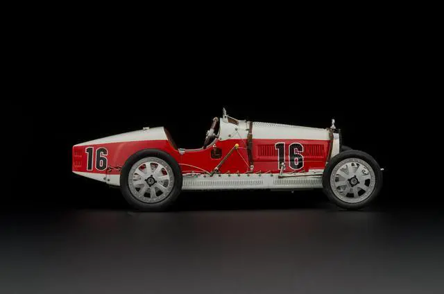Alt view image 3 of 6 - Bugatti T35 #16 National Color Project Monaco Limited Edition to 800 pieces Worldwide 1/18 Diecast Model Car by CMC