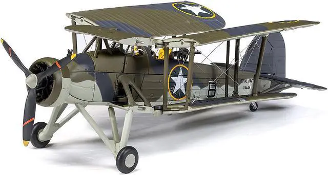 Alt view image 5 of 5 - Fairey Swordfish Mk.I Bomber Aircraft British Royal Air Force "The Aviation Archive" Series 1/72 Diecast Model by Corgi
