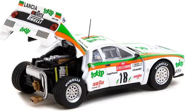 Alt view image 3 of 3 - Lancia 037 Rally #18 Miki Biasion - Tiziano Siviero "Rallye Sanremo" (1983) "Hobby64" 1/64 Diecast Model Car by Tarmac Works