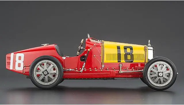 Alt view image 2 of 3 - Bugatti T 35 TYPE 35 Grand Prix National Color Project Spain 1/18 Diecast Model Car by CMC