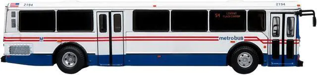 Alt view image 2 of 5 - 2006 Orion V Transit Bus WMATA Washington "54 L'Enfant Plaza Station" Limited Edition 1/87 (HO) Diecast Model by Iconic Replicas