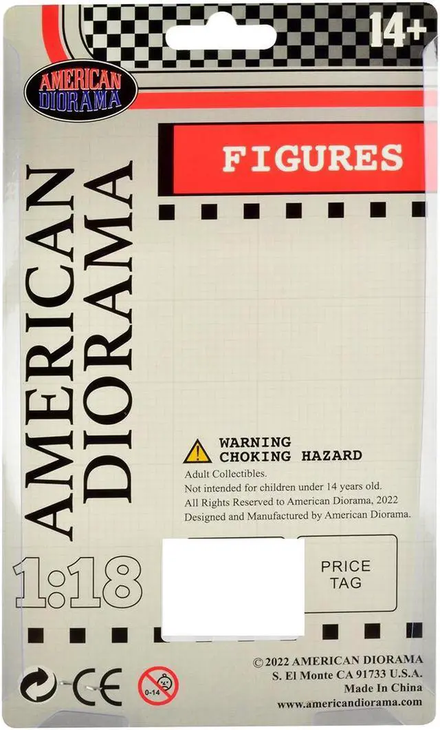 Alt view image 3 of 5 - "On-Air" Figure 4 for 1/18 Scale Models by American Diorama