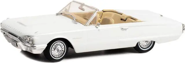 Alt view image 2 of 3 - 1964 Ford Thunderbird Convertible Wimbledon White 1/43 Diecast Model Car by Greenlight