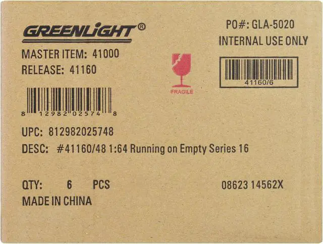 Alt view image 3 of 3 - "Running on Empty" 6 piece Set Series 16 1/64 Diecast Model Cars by Greenlight