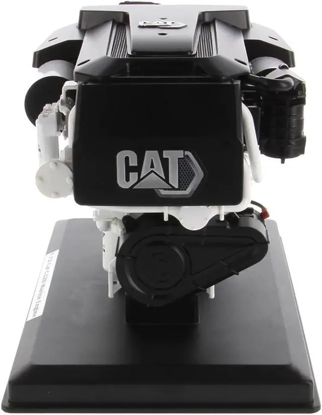 Alt view image 5 of 6 - CAT Caterpillar C32B Marine Engine Replica "High Line Series" 1/12 Diecast Model by Diecast Masters