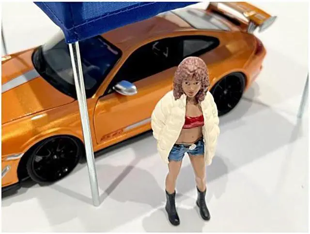 Alt view image 5 of 11 - "Hip Hop Girls" 4 Piece Figure Set for 1/18 Scale Models by American Diorama