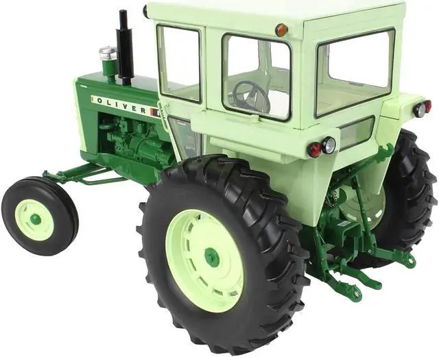 Alt view image 2 of 3 - Oliver 1850 Wide Front Tractor with Cab Green "Classic Series" 1/16 Diecast Model by SpecCast