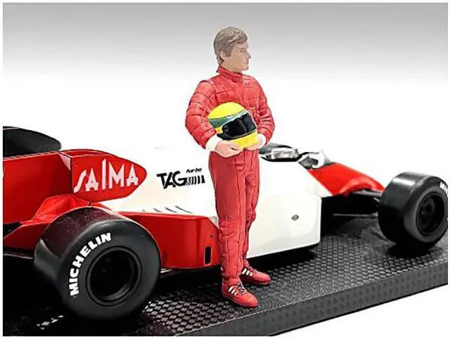 Alt view image 3 of 8 - "Racing Legends" 80's Figure A for 1/18 Scale Models by American Diorama
