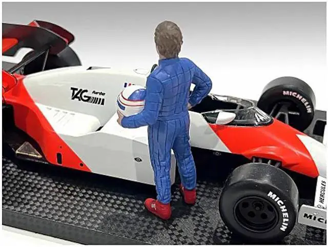 Alt view image 3 of 8 - "Racing Legends" 80's Figure B for 1/18 Scale Models by American Diorama