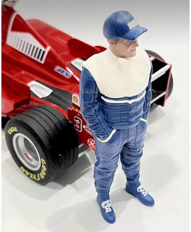 Alt view image 2 of 8 - "Racing Legends" 90's Figure A for 1/18 Scale Models by American Diorama