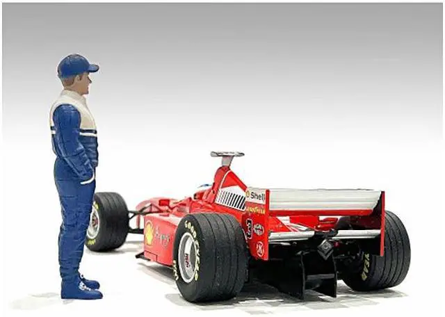 Alt view image 3 of 8 - "Racing Legends" 90's Figure A for 1/18 Scale Models by American Diorama