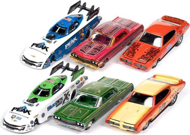 Alt view image 2 of 3 - "Racing Champions Mint 2023" Set of 6 Cars Release 1 1/64 Diecast Model Cars by Racing Champions