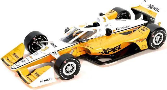 Alt view image 2 of 4 - Dallara IndyCar #3 Scott McLaughlin "XPEL" Team Penske "NTT IndyCar Series" (2024) 1/18 Diecast Model Car by Greenlight