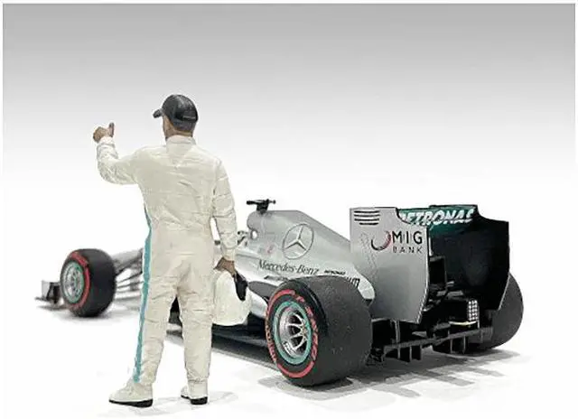 Alt view image 3 of 8 - "Racing Legends" 2000's Figure A for 1/18 Scale Models by American Diorama