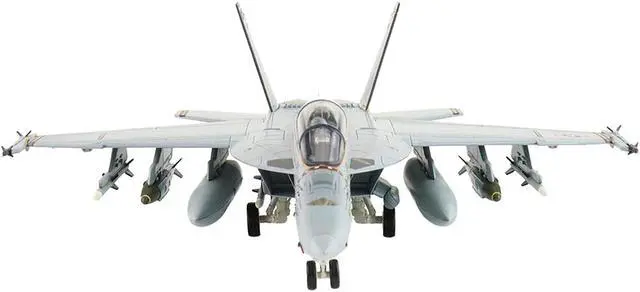 Alt view image 5 of 5 - Boeing F/A-18F Super Hornet Fighter Aircraft "VFA-122, Flying Eagles" (2022) US Navy 1/72 Diecast Model by Hobby Master