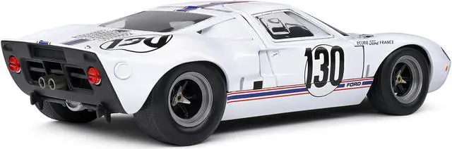 Alt view image 5 of 5 - Ford GT40 MK1 #130 Henri Greder - Jean-Michel Giorgi "Targa Florio" (1967) "Competition" Series 1/18 Diecast Model Car by Solido