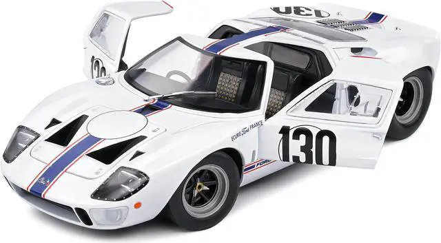 Alt view image 2 of 5 - Ford GT40 MK1 #130 Henri Greder - Jean-Michel Giorgi "Targa Florio" (1967) "Competition" Series 1/18 Diecast Model Car by Solido
