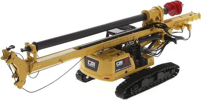 Alt view image 3 of 5 - CZM EK160 Cylinder Crowd Drilling Rig Yellow "High Line" Series 1/50 Diecast Model by Diecast Masters