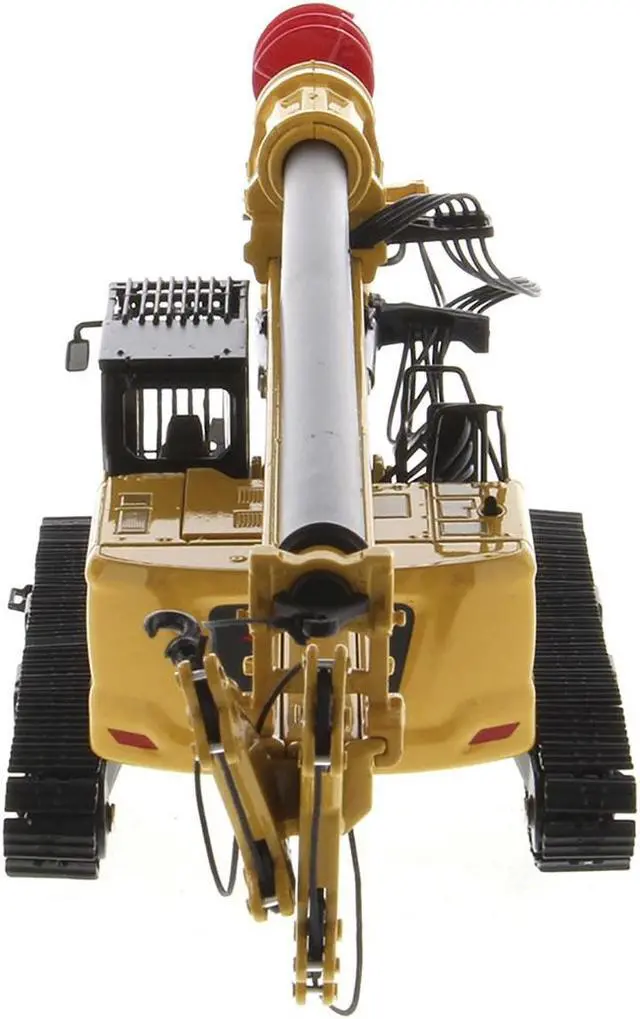 Alt view image 5 of 5 - CZM EK160 Cylinder Crowd Drilling Rig Yellow "High Line" Series 1/50 Diecast Model by Diecast Masters