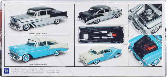 Alt view image 2 of 5 - Level 5 Model Kit 1956 Chevrolet Del Ray 2-in-1 Kit 1/25 Scale Model by Revell