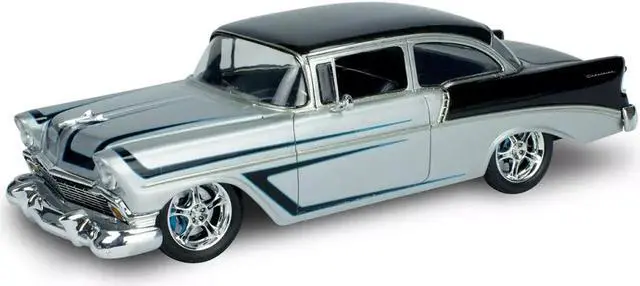 Alt view image 5 of 5 - Level 5 Model Kit 1956 Chevrolet Del Ray 2-in-1 Kit 1/25 Scale Model by Revell