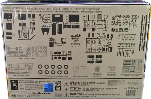 Alt view image 4 of 8 - Skill 3 Model Kit Chevrolet Bison Truck Tractor 1/25 Scale Model by AMT