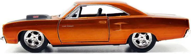 Alt view image 2 of 5 - Dom's Plymouth Road Runner Orange Metallic with Matt Black Hood "Fast & Furious" Series 1/32 Diecast Model Car by Jada