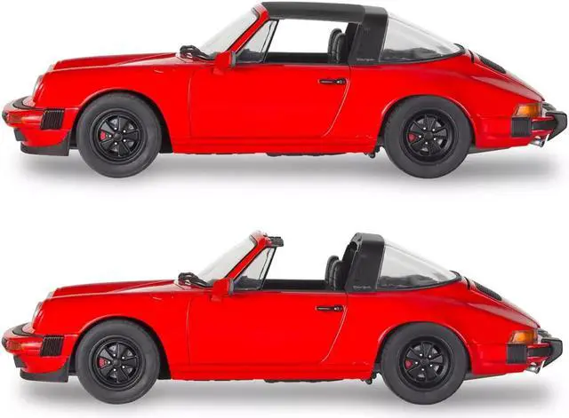 Alt view image 6 of 6 - Level 4 Model Kit Porsche 911 Carrera 3.2 Targa 2-in-1 Kit 1/24 Scale Model by Revell