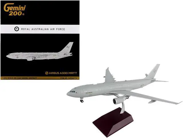 Main image of Airbus A330 MRTT Tanker Aircraft "Royal Australian Air Force" Gray "Gemini 200" 1/200 Diecast Model Airplane by GeminiJets