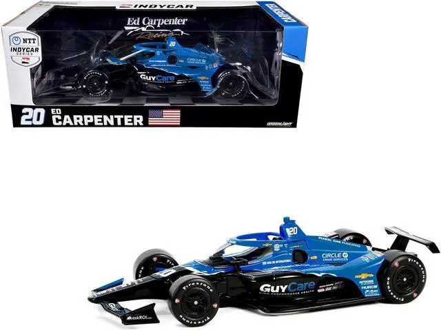 Main image of Dallara IndyCar #20 Ed Carpenter "Guy Care" Ed Carpenter Racing "NTT IndyCar Series" (2024) 1/18 Die Cast Model Car by Greenlight