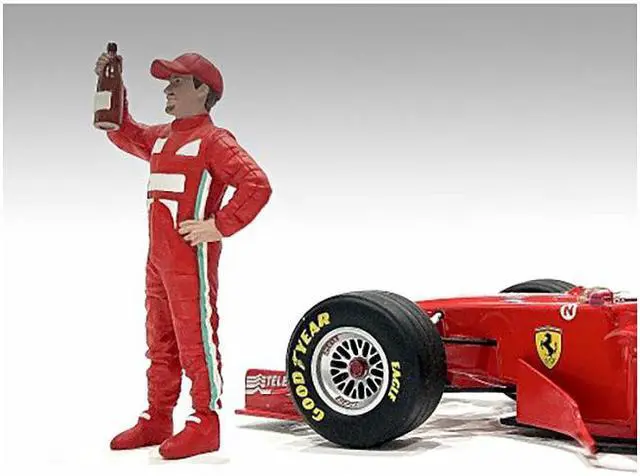 Alt view image 3 of 8 - "Racing Legends" 2000's Figure B for 1/18 Scale Models by American Diorama