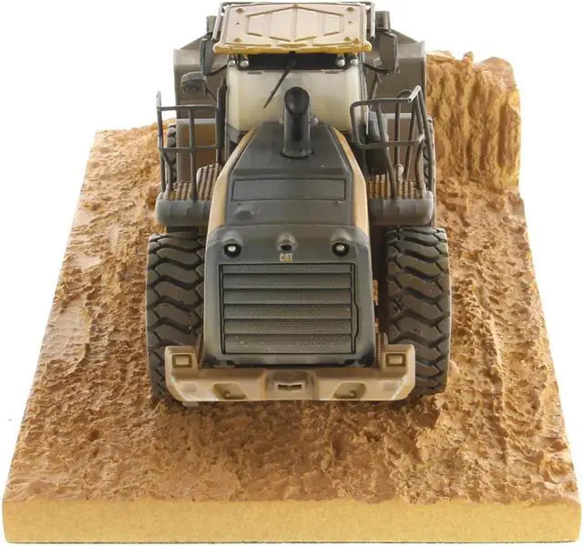 Alt view image 6 of 6 - CAT Caterpillar 966M Wheel Loader with Operator (Dirty Version) "Weathered" Series 1/50 Diecast Model by Diecast Masters
