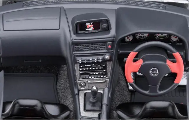 Alt view image 5 of 6 - Nissan Nismo R34 GT-R Z-TUNE RHD (Right Hand Drive) Silver Metallic 1/18 Model Car by Autoart