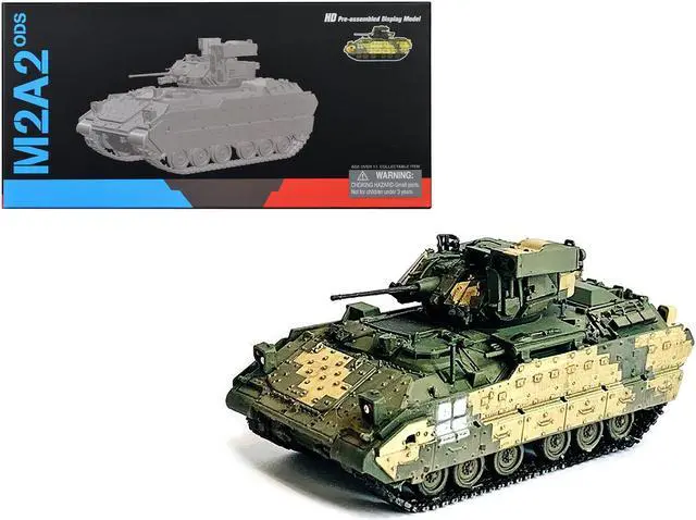 Main image of Ukraine M2A2 ODS Light Tank 3-Tone Camouflage "NEO Dragon Armor" Series 1/72 Plastic Model by Dragon Models