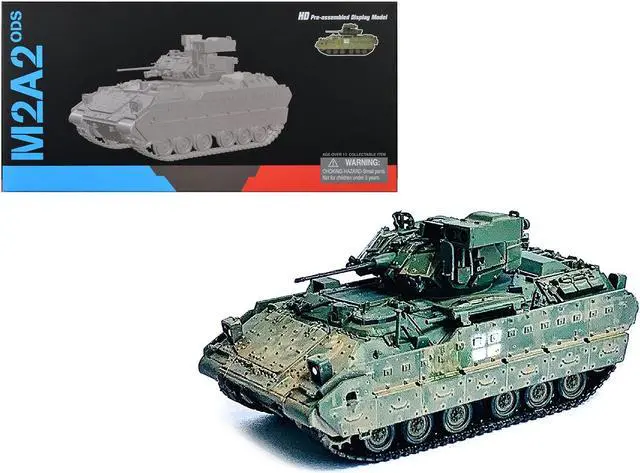 Main image of Ukraine M2A2 ODS Light Tank Green Camouflage (Weathered) "NEO Dragon Armor" Series 1/72 Plastic Model by Dragon Models