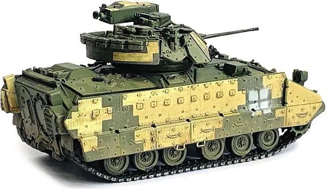 Alt view image 2 of 3 - Ukraine M2A2 ODS Light Tank 3-Tone Camouflage "NEO Dragon Armor" Series 1/72 Plastic Model by Dragon Models