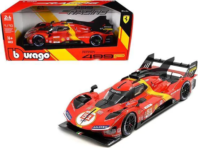 Main image of Ferrari 499P #51 "Ferrari AF Corse" Winner "24 Hours of Le Mans" (2023) "Racing" Series 1/18 Diecast Model Car by Bburago