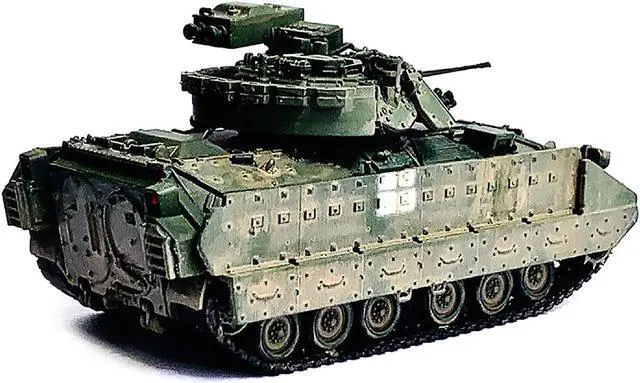 Alt view image 2 of 3 - Ukraine M2A2 ODS Light Tank Green Camouflage (Weathered) "NEO Dragon Armor" Series 1/72 Plastic Model by Dragon Models