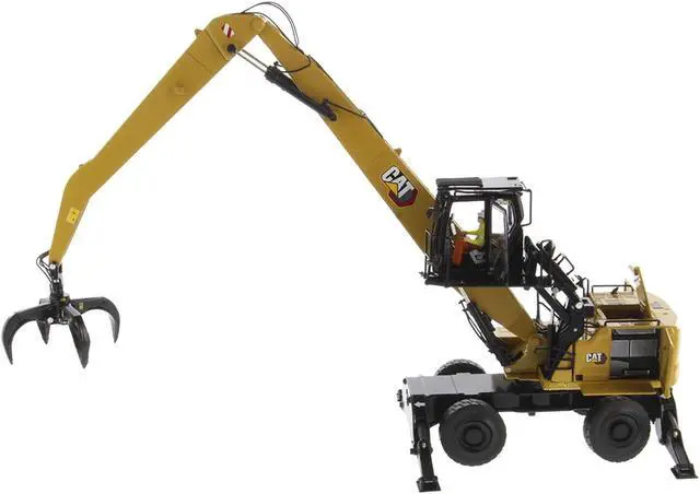 Alt view image 5 of 6 - CAT Caterpillar MH3040 Wheel Material Handler with Operator "High Line Series" 1/50 Diecast Model by Diecast Masters